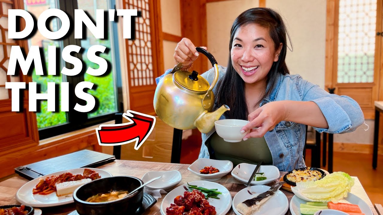 24 Hours in Jeonju Korea 🇰🇷 South Korea Travel Vlog