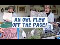 From Sketchbook To Lino Print An Unexpected Owl