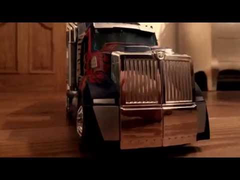 TF5: Optimus Prime Vs Barricade Stop Motion P1 HD