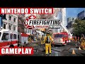 Firefighting Simulator - The Squad Nintendo Switch Gameplay
