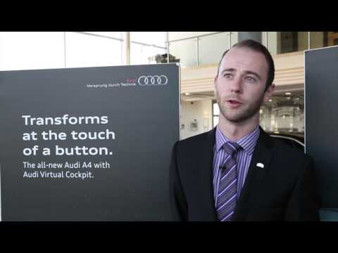 Thumbnail for Gerwyn Wilson all-new Audi A4 Interview by Audi A4