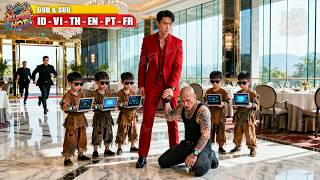 Lima Anak Pengemis Dibully Preman Diselamatkan Oleh Bos Kaya, Yang Ternyata Ayah Kandung Mereka