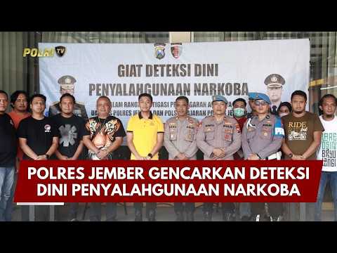 PRESISI UPDATE: POLRES JEMBER GENCARKAN DETEKSI DINI PENYALAHGUNAAN NARKOBA 04/03/26 (10.00)