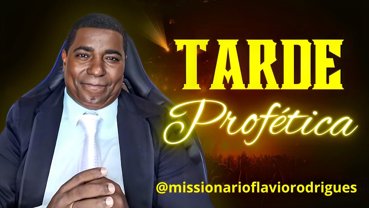 Deus está sempre ao seu lado, não tema! Missionário Flávio Rodrigues 10/09/2024