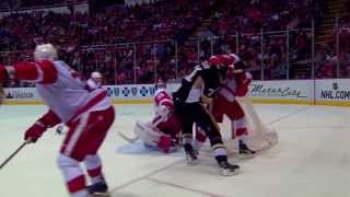 David Legwand's butt-end Game Misconduct Penalty on Evgeni Malkin