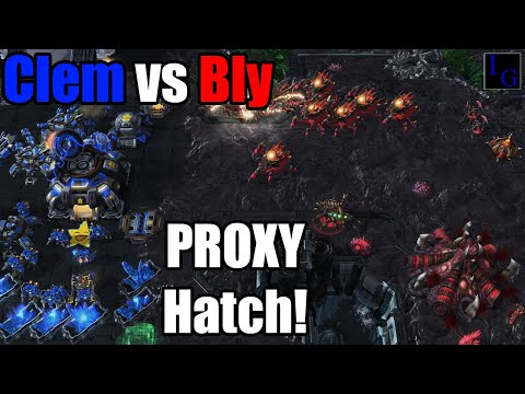 Clem (Terran) versus Bly (Zerg) | SC2 Pro Match With Commentary Professional Starcraft 2 ZvP