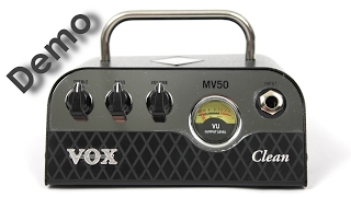 Video thumbnail for VOX MV50 Clean - Demo by Musiker TV