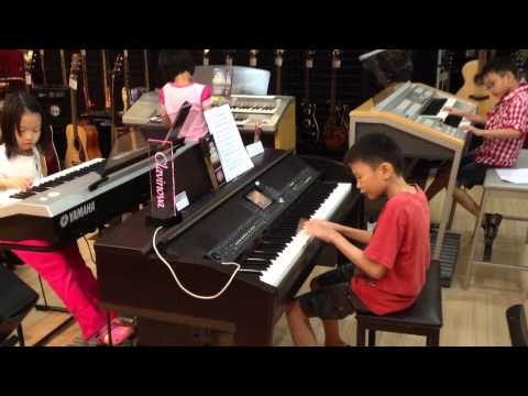 EXOTIC TO JOY KENAN LOUI WIDJAJA [Electone.Piano / エレクトーン.ピアノ]