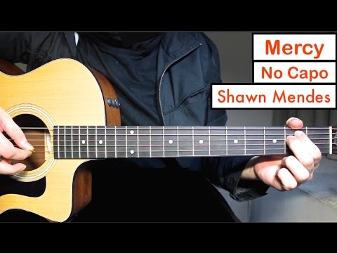 Mercy - Shawn Mendes | Guitar Lesson (Tutorial) EASY Chords