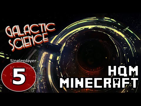 Galactic Science #5 - Gravel production - HQM Let’s Play