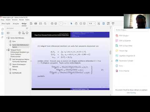 Mahmut Modanlı Matlab ile Kısmi Diferansiyel Denklemlerin Nümerik Çözümleri