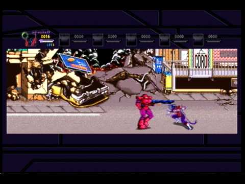 Level 1 Of X-Men Arcade