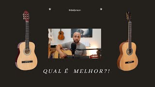 Video thumbnail for Comparação:  Violão Vogga VCA103N, Giannini Start e Tagima Paraty. Parte I by Dié Janson