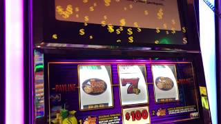 VGT  $32,000.00 LIVE HANDPAY!  MR. MONEY BAGS $100 SPINS. CHOCTAW CASINO Red Screen Without A Cherry
