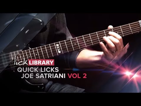 Quick Licks Joe Satriani Vol 2
