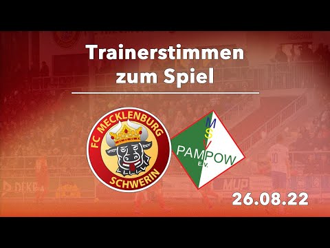Trainerstimmen zum Spiel: FCM Schwerin vs. MSV Pampow