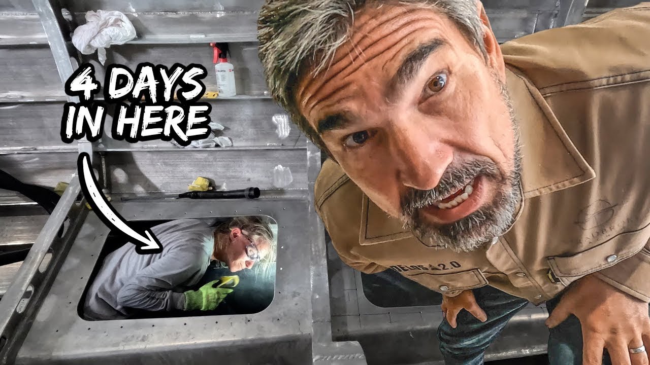 This Was HARD But Turned Out SOOO GOOD! (Building Our Own Aluminum Catamaran Part 21)