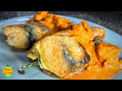Cómo hacer CHILES RELLENOS con capeado PERFECTO