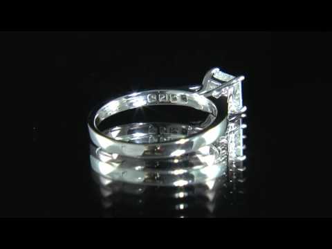 PR1022 Princess Cut Diamond Engagement Ring