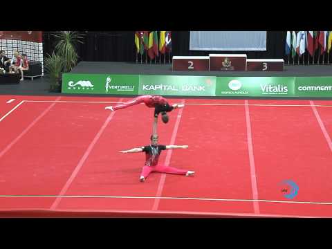 Alex HOUSTON -- Timothy PRITCHARD (Great Britain ) -- Euroacro 2013