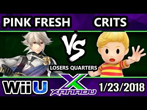 S@X 238 Smash 4 - VGBC | Pink Fresh (Corrin) Vs. Crits (Marth, Lucas) - SSB4 Losers Quarters