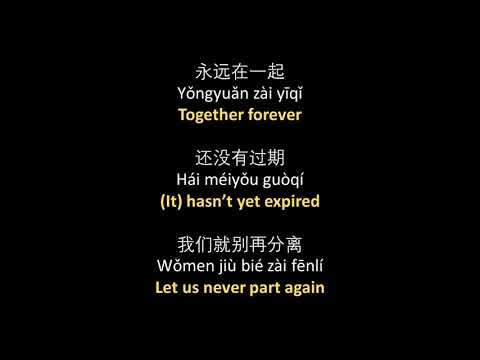 張紫豪 - 可不可以 // Zhang Zihao - Ke Bu Ke Yi, lyrics + pinyin + English translation
