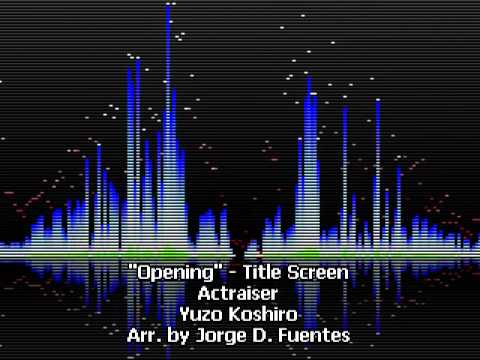Opening - Title Screen - Actraiser