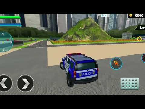 US Police Car Transform Robot War Rescue2022Android Gameplay animation #overtake