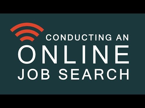 Conducting an Online Job Search
