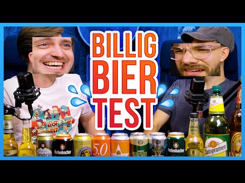 Ein BILLIG BIER Test mit @martifischer