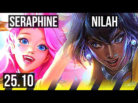 SERAPHINE & Pantheon vs NILAH & Rell (ADC) | EUW Challenger | 25.10