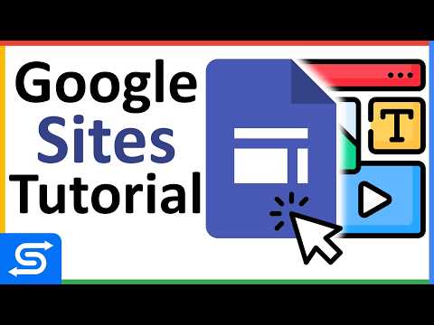 How to use Google Sites (Complete Beginner Tutorial)