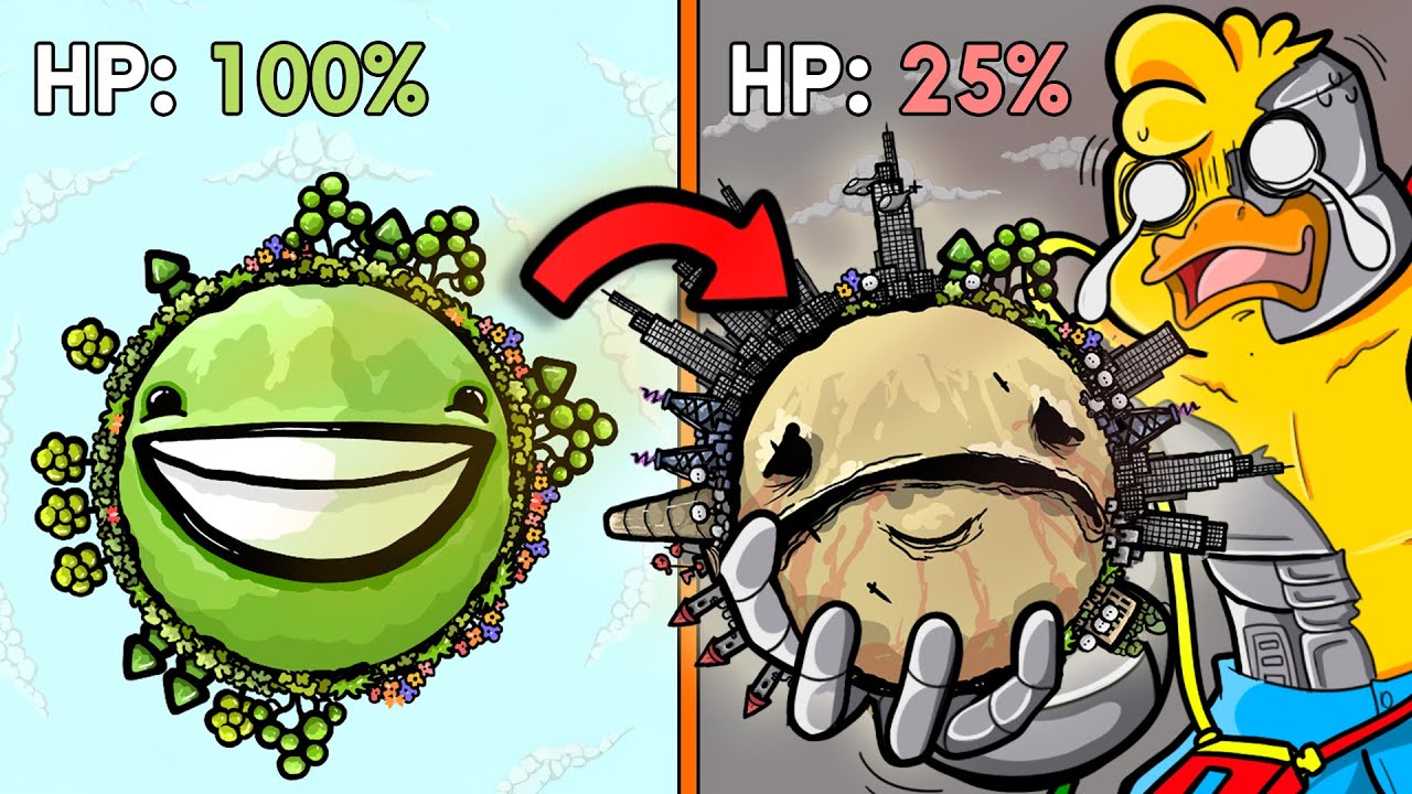 DESTRUÍ el PLANETA TIERRA por CONTAMINARLO