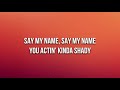Destiny's Child - Say My Name [Official Lyrics]