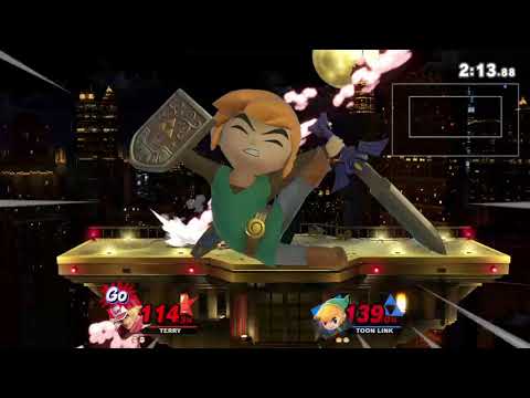 Super Smash Bros. Ultimate - Terry (me) vs. Toon Link