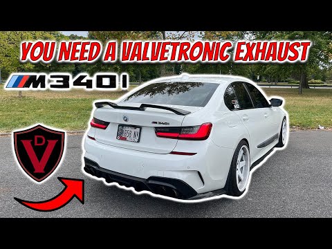 The BEST BMW M340i Exhaust, Valvetronic Sound Clips & Install