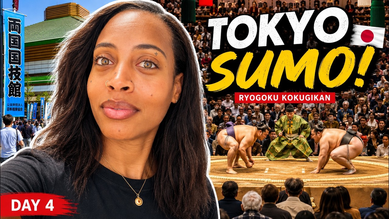 Melli Goes To The Biggest Sumo Tournament In Japan