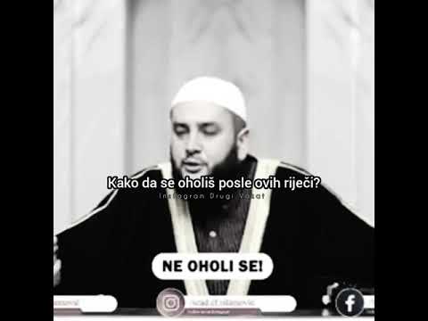 Kako da se oholiš posle ovih riječi? - prof. Sead Islamović