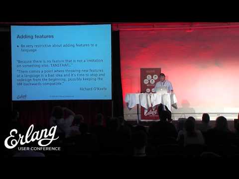 About Language Design - Robert Virding - Erlang User Conference 2015