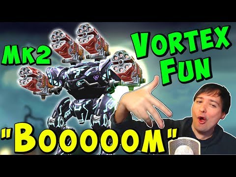 Insane Mk2 Vortex Fun Hangar - War Robots Live Gameplay with Manni WR