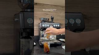 In my new barista era!! 🫐☕️#coffee #coffeelover #breville #latte #barista #teacherlife #explore