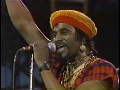 Neville Brothers with Fela Kuti & Carlos Santana 6-15-86