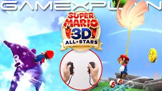 Mario Galaxy's Touchscreen & Motion Control Options Demonstrated in Super Mario 3D All-Stars!