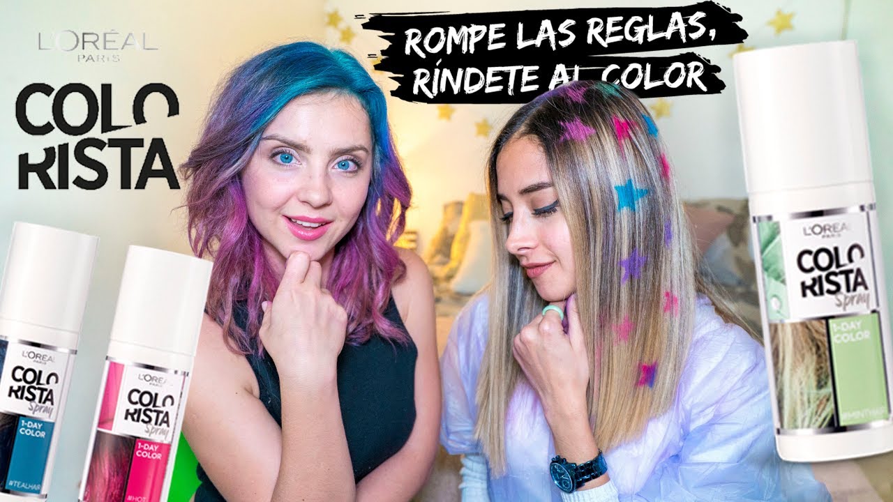 Probando L'ORÉAL COLORISTA ★ El pelo de colores 🌈✨ ALE IVANOVA