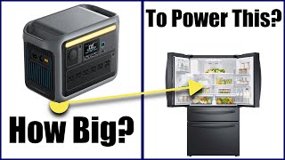 How BIG a Battery Do You Need for Your Fridge? The DUMBEST Way To Figure It Out (That Still Works)!