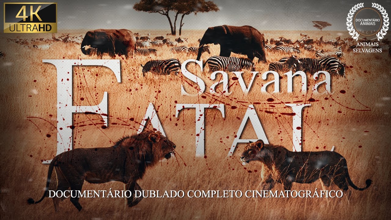 SAVANA BRUTAL | Batalha dos Predadores na África Mortal | Documentários animais
