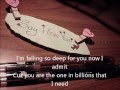 Say I Love You - Rhymastic Lyric 