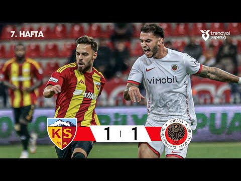 Kayserispor (1-1) Gençlerbirliği - Highlights/Özet | Trendyol Süper Lig - 2025/26