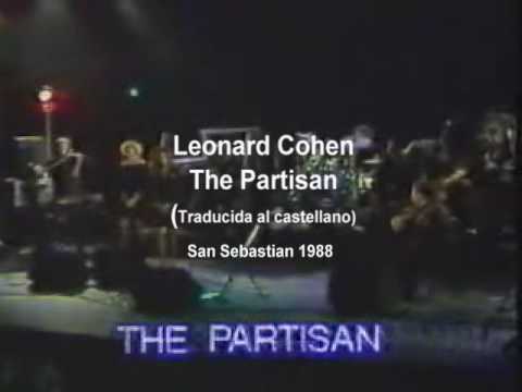 Leonard Cohen The Partisan letra en castellano