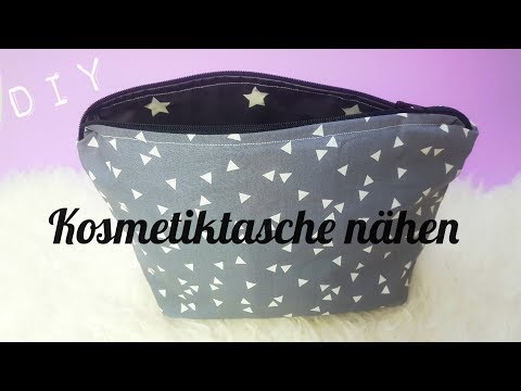 DIY Kosmetiktasche nähen | DIY Kajuete